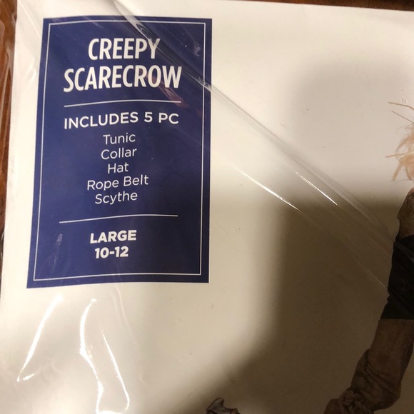 Creepy Scarecrow Adult Costume! New! - Picture 3 of 7